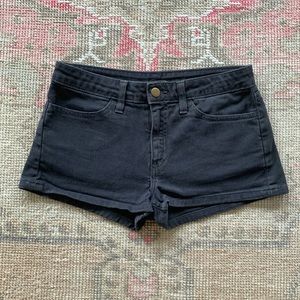 American Apparel jean shorts